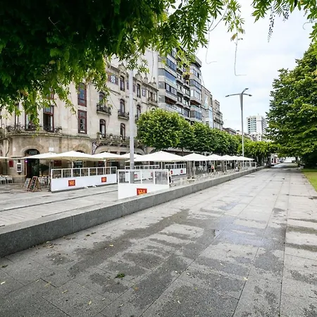 Апартаменты Lujo Centro-nautico-cies+parking Виго