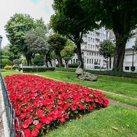 Апартаменты Lujo Centro-nautico-cies+parking Виго
