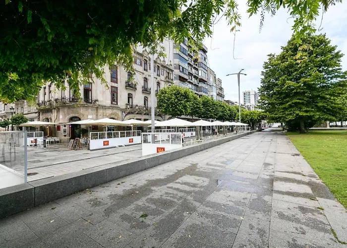 Апартаменты Lujo Centro-nautico-cies+parking Виго