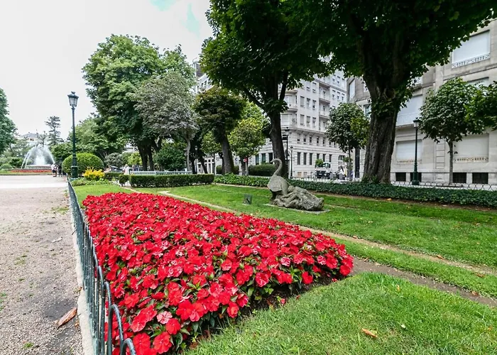 Апартаменты Lujo Centro-nautico-cies+parking Виго